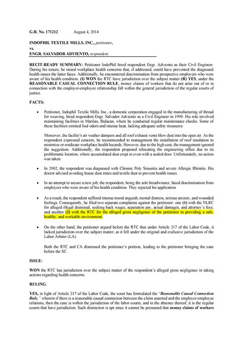 Indo Phil Textile Mills Incorporation .